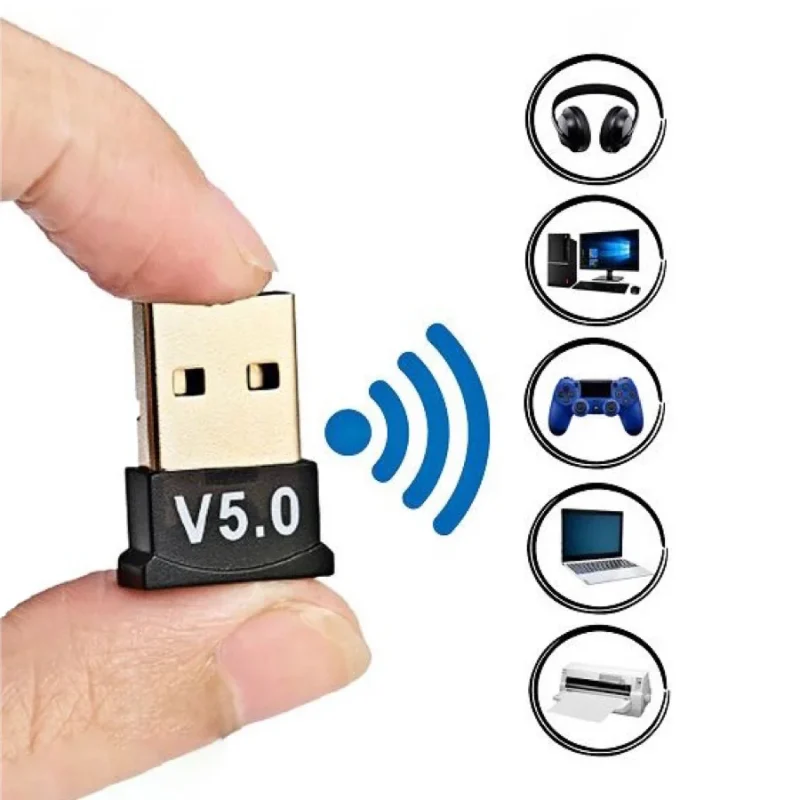 Adaptador E Receptor USB Bluetooth 5.0