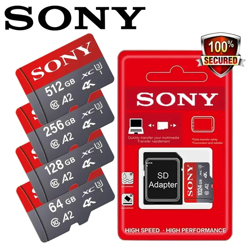 Cartão de memória sony
